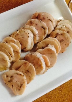 簡単☆鶏むね肉と塩麹で手作りハム-レシピのメイン写真