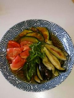 夏野菜の揚げ浸し-レシピのメイン写真