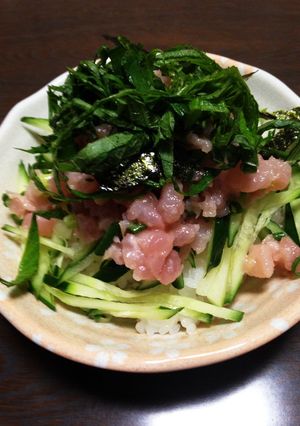 特売マグロで！！ねぎトロ丼-レシピのメイン写真