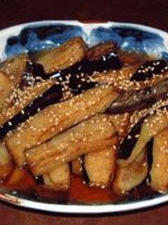 なすびの揚げ煮-レシピのメイン写真