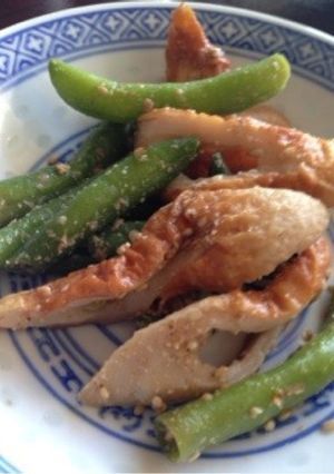 ちくわと三度豆の胡麻和え-レシピのメイン写真