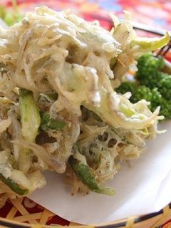 味付け不要!しらすとアスパラの天麩羅-レシピのメイン写真