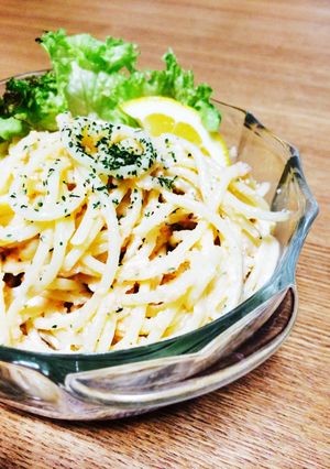 デパ地下風♡簡単たらこマヨサラダスパ-レシピのメイン写真