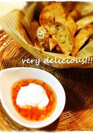 癖になる♬フライドポテトのスイチリソース-レシピのメイン写真
