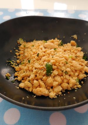 おからの炒り卵味噌-レシピのメイン写真