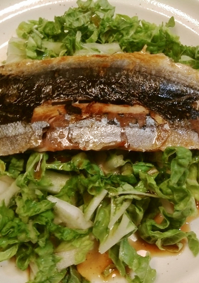 白菜のさんま丼！-レシピのメイン写真