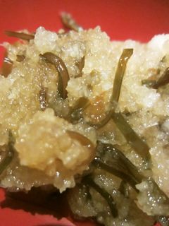 大根おろしに塩昆布-レシピのメイン写真