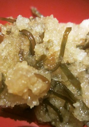 大根おろしに塩昆布-レシピのメイン写真