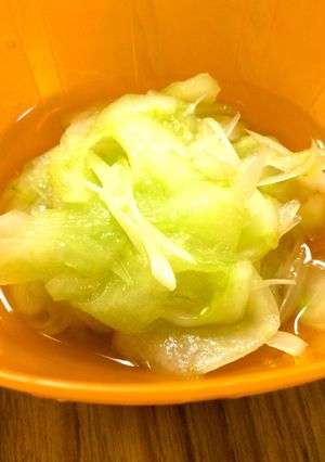 猛暑日に！キュウリとらっきょうの甘酢和え-レシピのメイン写真