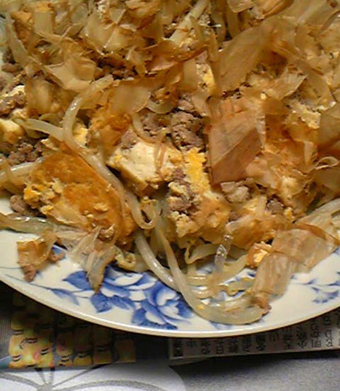 もやしと厚揚げのチャンプルー by 彩音mama 【クックパッド】 簡単