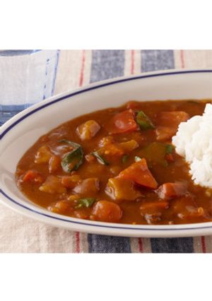 きざみトマトがたっぷりのお手軽カレー-レシピのメイン写真