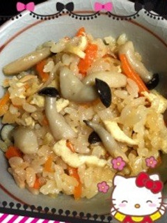 ツナの炊き込みご飯〜(o˘◡˘o)♡-レシピのメイン写真