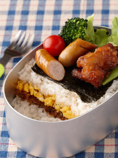 簡単手作り!おかかのり弁-レシピのメイン写真