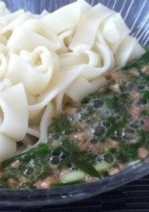 暑い夏に！納豆めかぶのネバネバ冷やうどん-レシピのメイン写真