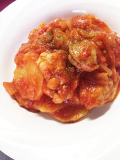 ボリューム満点◎簡単トマト煮込み-レシピのメイン写真