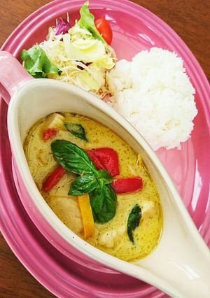 簡単！でも本格的辛うまグリーンカレー♪-レシピのメイン写真