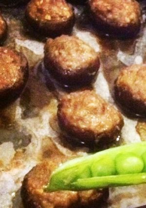 オーブンで簡単★椎茸の肉詰め-レシピのメイン写真