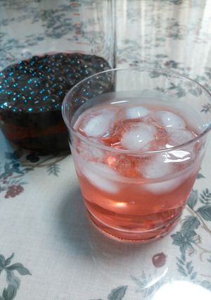 ブルーベリーのお酢ドリンク-レシピのメイン写真
