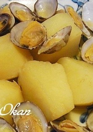 アサリとジャガイモの酒蒸し-レシピのメイン写真