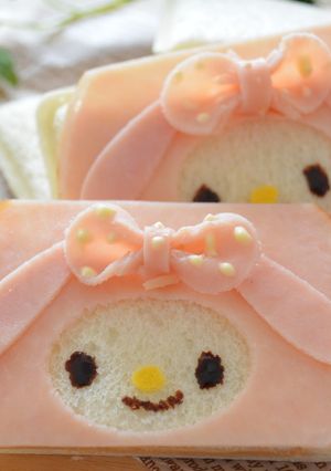 ランチパックでマイメロちゃん♪-レシピのメイン写真
