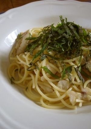 これでもか紫蘇＆鶏のパスタ＊柚子胡椒風味-レシピのメイン写真