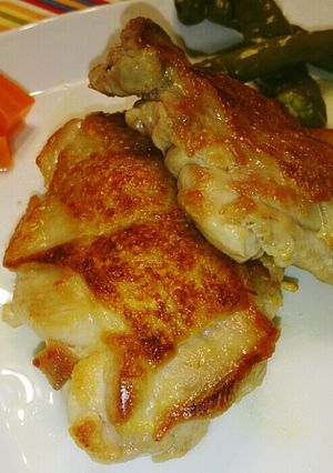 焼くだけ簡単、こんがりチキンステーキ-レシピのメイン写真