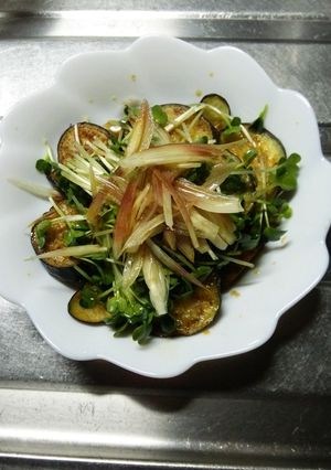焼きナスのさっぱりポン酢がけ-レシピのメイン写真