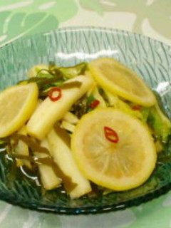 セロリとレモンの醤油漬け-レシピのメイン写真