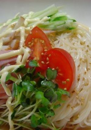 サラダ素麺-レシピのメイン写真