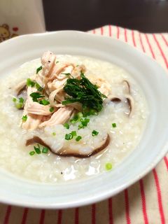 鶏と大葉のさっぱり粥-レシピのメイン写真