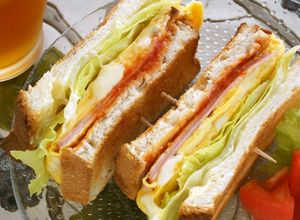 ランチ＆お弁当に☀ハムエッグサンドイッチ-レシピのメイン写真