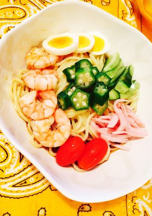 簡単☆焼きそば麺で冷やし中華-レシピのメイン写真