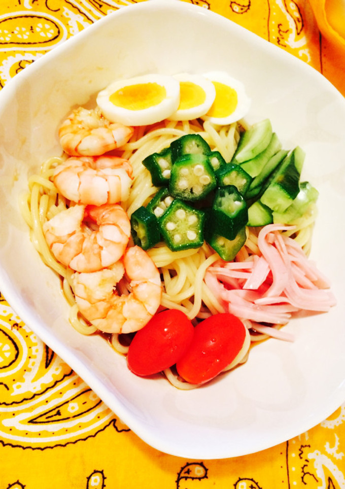 簡単☆焼きそば麺で冷やし中華-レシピのメイン写真