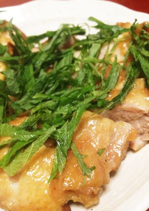 鶏肉の梅シソ焼き-レシピのメイン写真