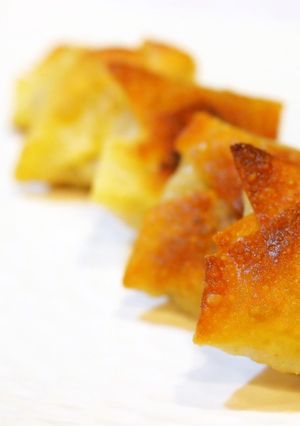 手作りバターチーズ餃子＆カレー風味餃子♪-レシピのメイン写真