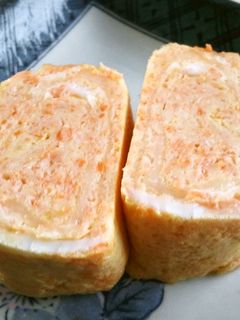 人参とチーズの卵焼き-レシピのメイン写真