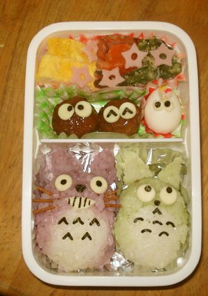 トトロ弁当-レシピのメイン写真