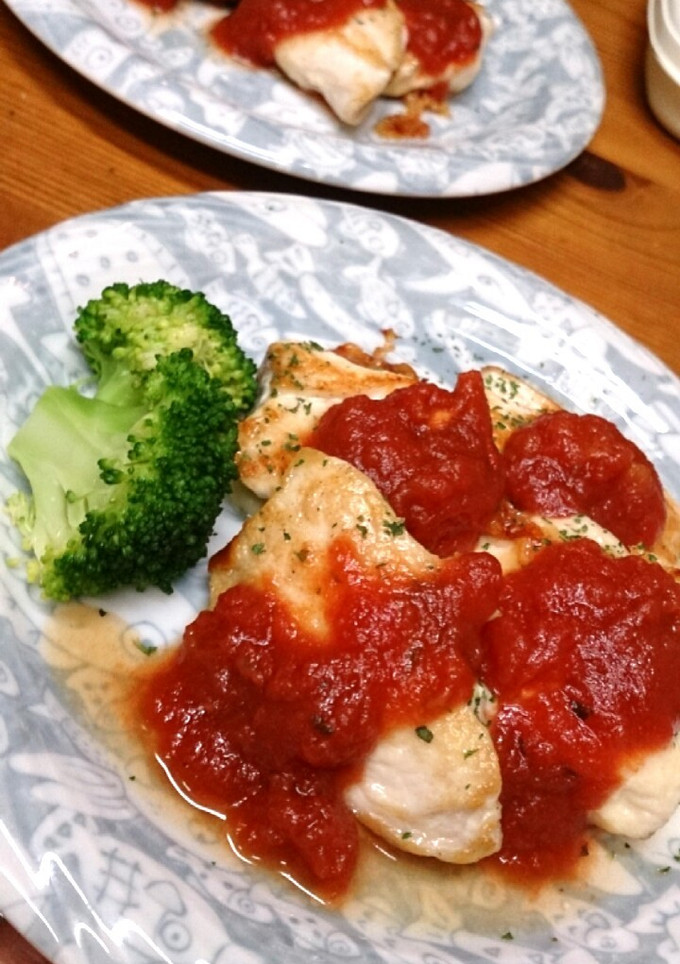 チキンのチーズ焼き☆簡単トマトソース-レシピのメイン写真