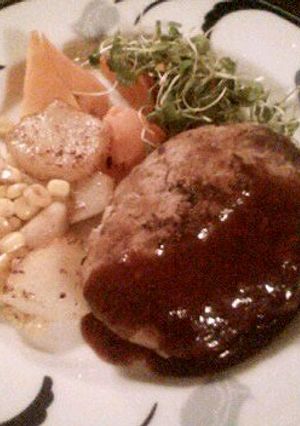 我が家特製☆がっつり☆荒挽きハンバーグ-レシピのメイン写真