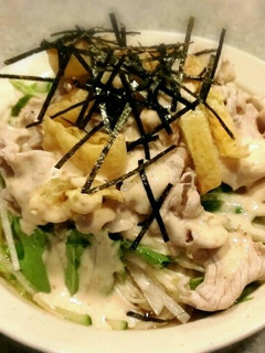 冷しゃぶゴマだれそうめん-レシピのメイン写真