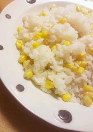 狙い通り☆とうもろこしご飯-レシピのメイン写真
