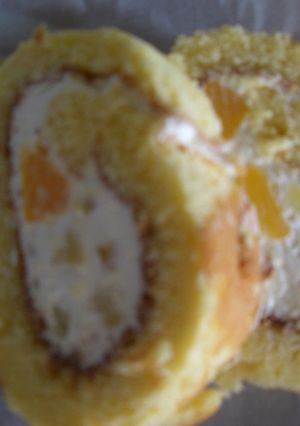 夏のさっぱりロールケーキ♪-レシピのメイン写真
