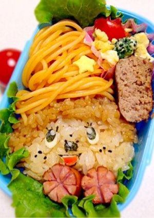 みんな大好き！モンチッチ弁当♪-レシピのメイン写真