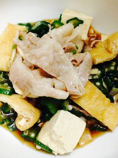 オクラと豆腐の冷しゃぶ-レシピのメイン写真