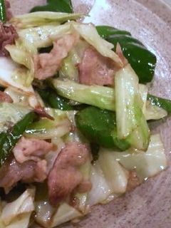 豚肉の麺つゆ炒め-レシピのメイン写真