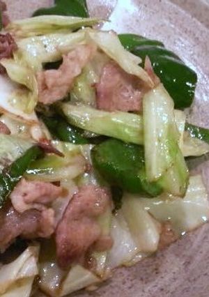 豚肉の麺つゆ炒め-レシピのメイン写真