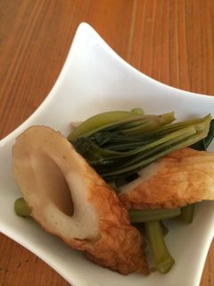 サツマイモのつるの煮浸し-レシピのメイン写真