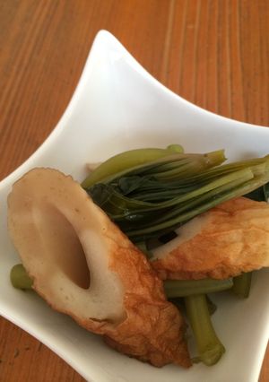 サツマイモのつるの煮浸し-レシピのメイン写真