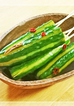 つゆの素で作るピリ辛きゅうりスティック-レシピのメイン写真