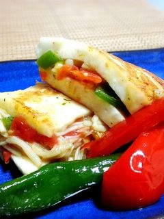 ♪はんぺんのえのき餡挟み焼き♪-レシピのメイン写真